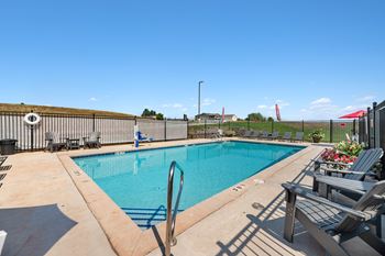 Modern swimming pool
